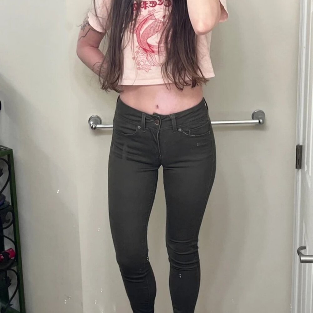 Mid Rise Skinny Pants